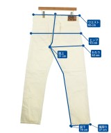 RRL（ダブルアールエル）デニムパンツ 白 サイズ:32(L位) メンズ/2200691906065
