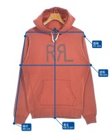 RRL（ダブルアールエル）パーカー オレンジ サイズ:M メンズ/2200692855027