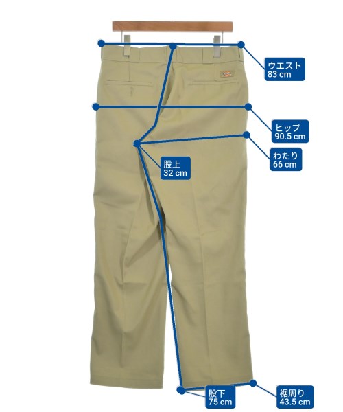 Dickies（ディッキーズ）チノパン ベージュ サイズ:34(XL位) メンズ/2200635658098