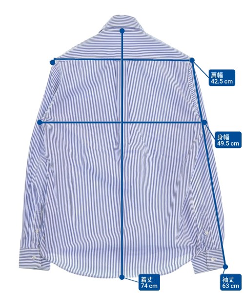 Dickies（ディッキーズ）カジュアルシャツ 青 サイズ:S メンズ/2200636522022