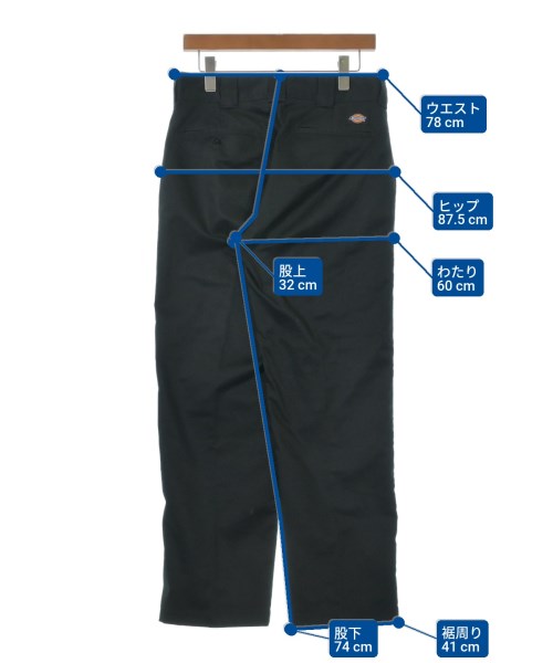 Dickies（ディッキーズ）チノパン 黒 サイズ:32(L位) メンズ/2200635279064