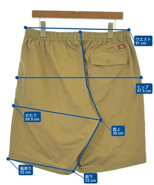 Dickies（ディッキーズ）ショートパンツ 茶 サイズ:XL メンズ/2200621516043