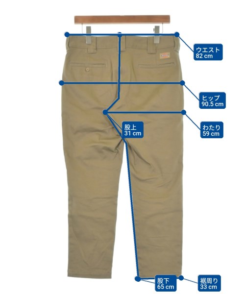 Dickies（ディッキーズ）チノパン ベージュ サイズ:34(XL位) メンズ/2200629751125