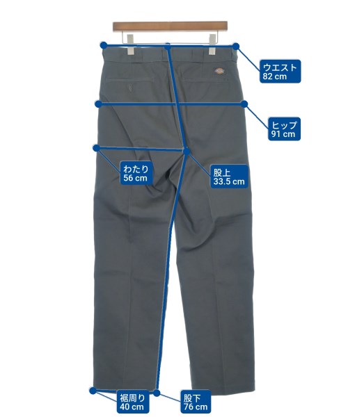 Dickies（ディッキーズ）チノパン グレー サイズ:34(XL位) メンズ/2200623542071