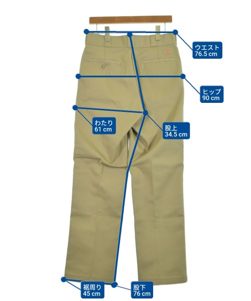 Dickies（ディッキーズ）チノパン ベージュ サイズ:32(L位) メンズ/2200632544080