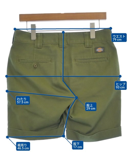 Dickies（ディッキーズ）ショートパンツ カーキ サイズ:30(M位) メンズ/2200605470088