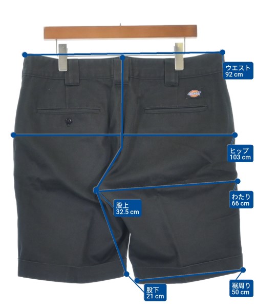 Dickies（ディッキーズ）ショートパンツ 黒 サイズ:36(XL位) メンズ/2200609120132