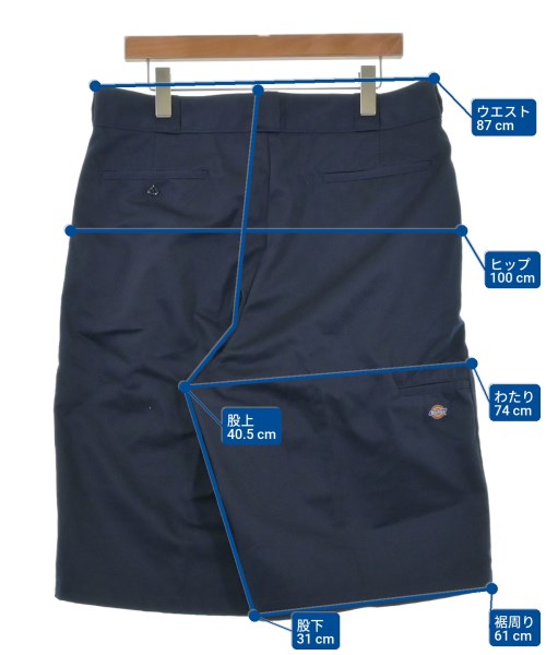 Dickies（ディッキーズ）ショートパンツ 紺 サイズ:36(XXL位) メンズ/2200612576049