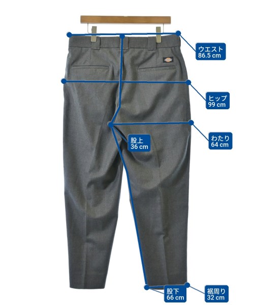 Dickies（ディッキーズ）スラックス グレー サイズ:L メンズ/2200614758108