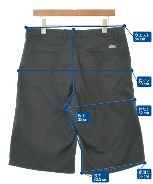 Dickies（ディッキーズ）ショートパンツ 黒 サイズ:34(XL位) メンズ/2200614410020