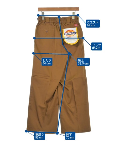 Dickies（ディッキーズ）チノパン 茶 サイズ:M レディース/2200615286143