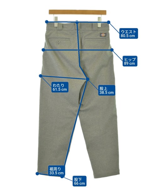 Dickies（ディッキーズ）スラックス グレー サイズ:S メンズ/2200675119146