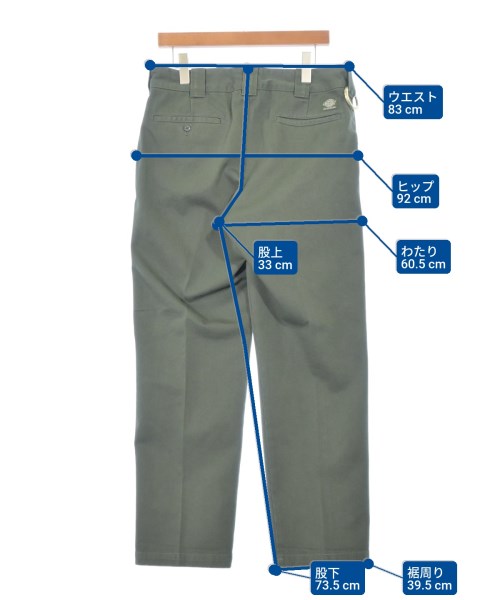 Dickies（ディッキーズ）チノパン カーキ サイズ:34(XL位) メンズ/2200675512138