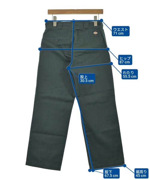 Dickies（ディッキーズ）チノパン 緑 サイズ:30(M位) メンズ/2200676017021
