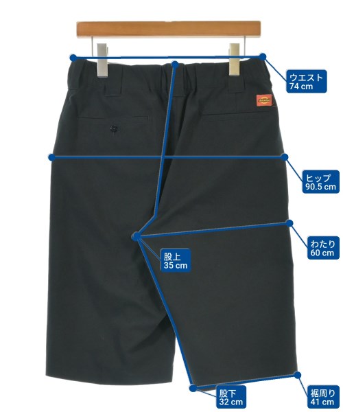 Dickies（ディッキーズ）ショートパンツ 黒 サイズ:30(M位) メンズ/2200677183060