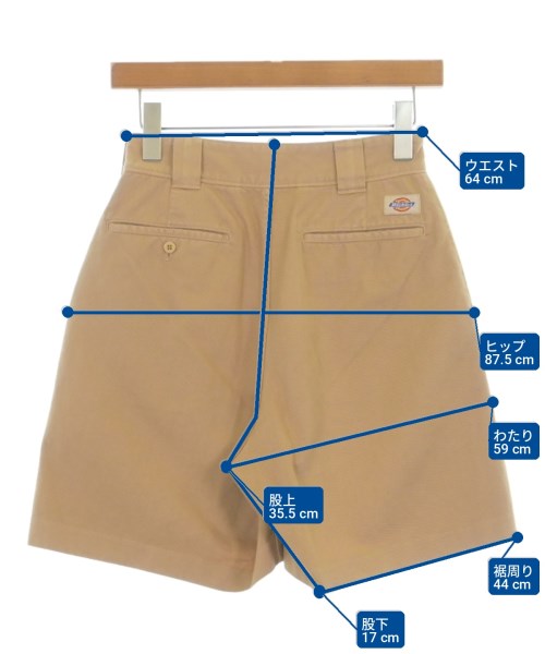 Dickies（ディッキーズ）ショートパンツ ベージュ サイズ:XS レディース/2200675025010