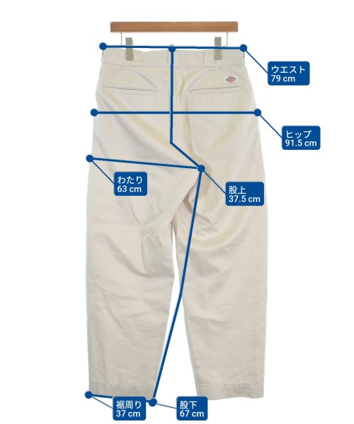 Dickies（ディッキーズ）チノパン 白 サイズ:L メンズ/2200674299399