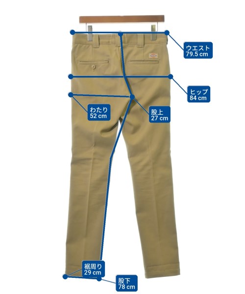 Dickies（ディッキーズ）チノパン ベージュ サイズ:28(L位) メンズ/2200692738139