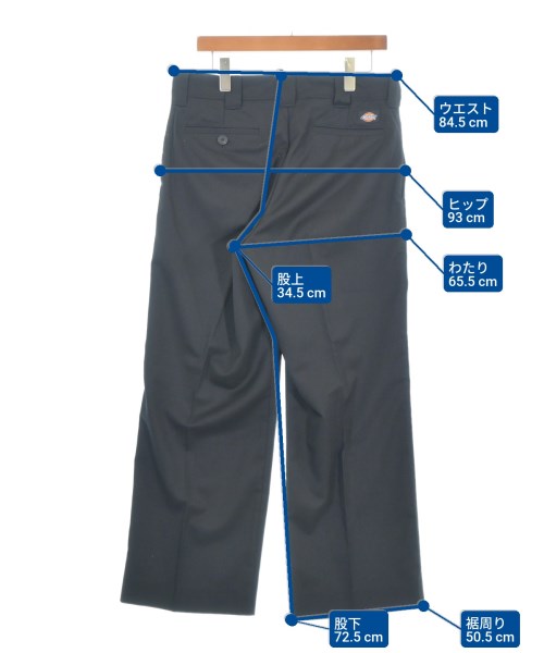 Dickies（ディッキーズ）スラックス 黒 サイズ:32(L位) メンズ/2200694228010
