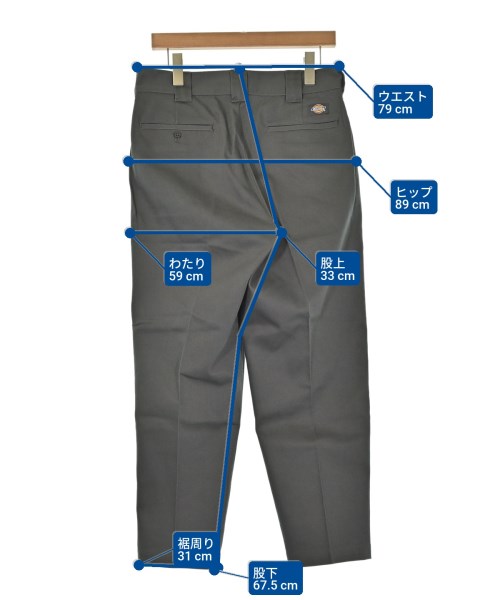 Dickies（ディッキーズ）チノパン グレー サイズ:32(L位) メンズ/2200694629015