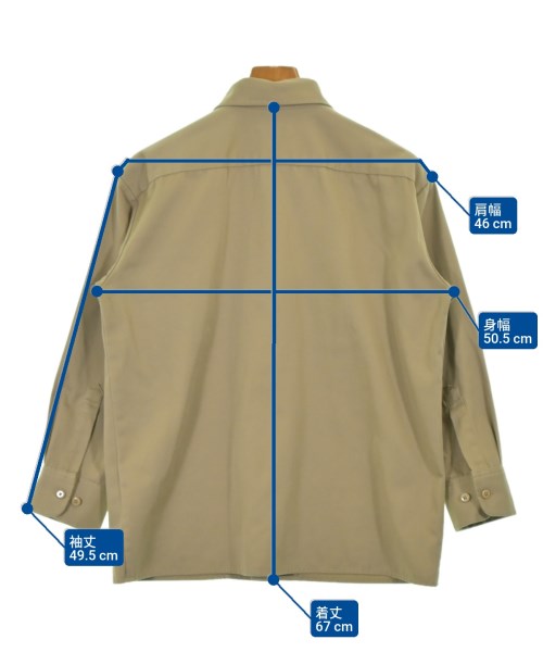 Dickies（ディッキーズ）カジュアルシャツ ベージュ サイズ:XS レディース/2200686829157