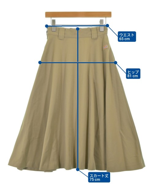 Dickies（ディッキーズ）ロング・マキシ丈スカート ベージュ サイズ:XS レディース/2200686829164