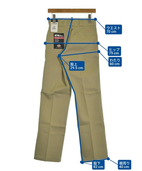 Dickies（ディッキーズ）チノパン ベージュ サイズ:28(S位) レディース/2200696735059