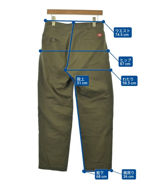 Dickies（ディッキーズ）チノパン カーキ サイズ:S メンズ/2200654809105