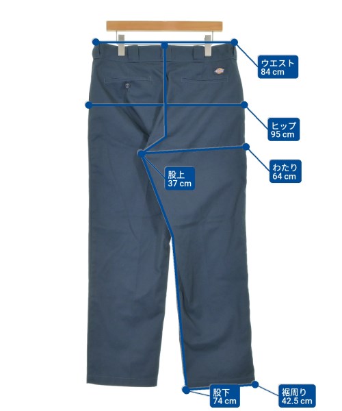 Dickies（ディッキーズ）チノパン 青 サイズ:36(XXL位) メンズ/2200658544187