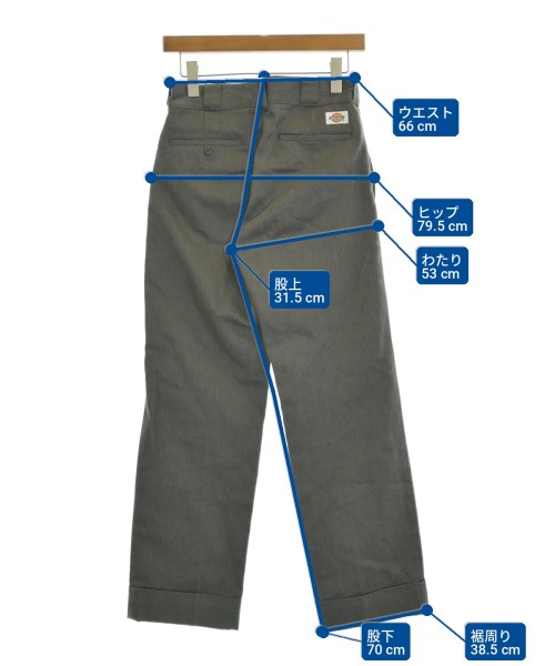 Dickies（ディッキーズ）チノパン グレー サイズ:S レディース/2200706004021