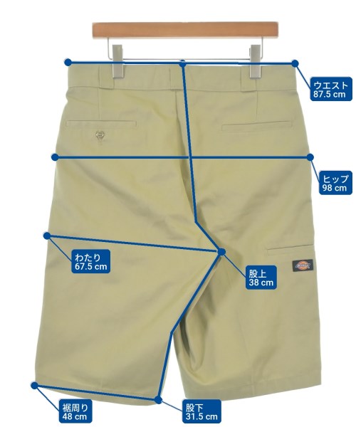 Dickies（ディッキーズ）ショートパンツ 緑 サイズ:34(XL位) メンズ/2200711199101