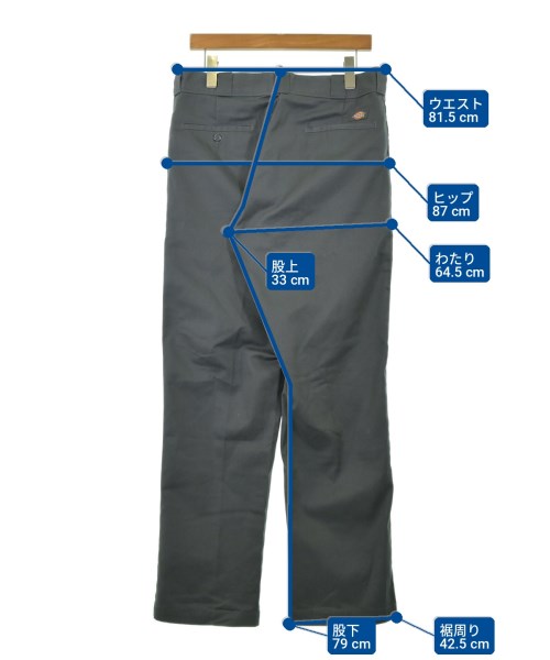 Dickies（ディッキーズ）チノパン グレー サイズ:34(XL位) メンズ/2200709243113