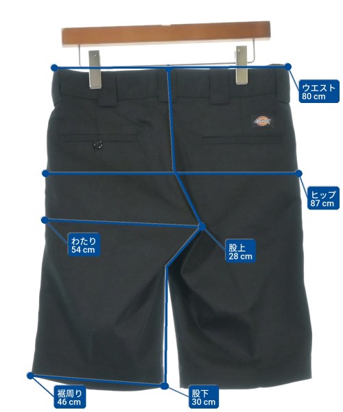 Dickies（ディッキーズ）ショートパンツ 黒 サイズ:30(M位) メンズ/2200712309066
