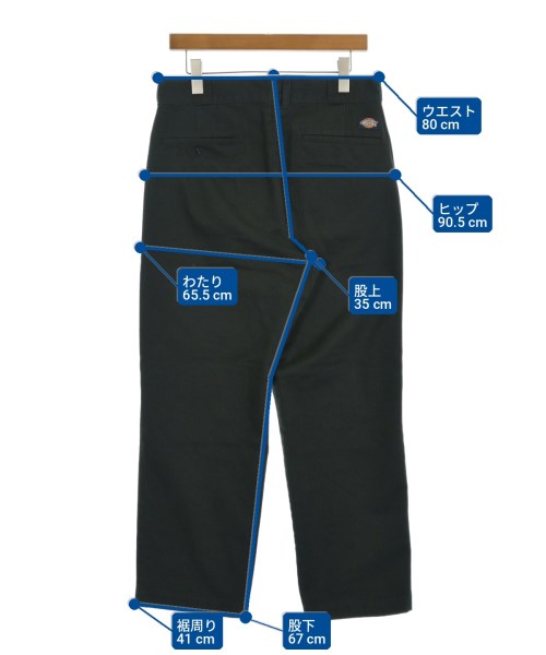 Dickies（ディッキーズ）チノパン 黒 サイズ:32(L位) メンズ/2200717407194