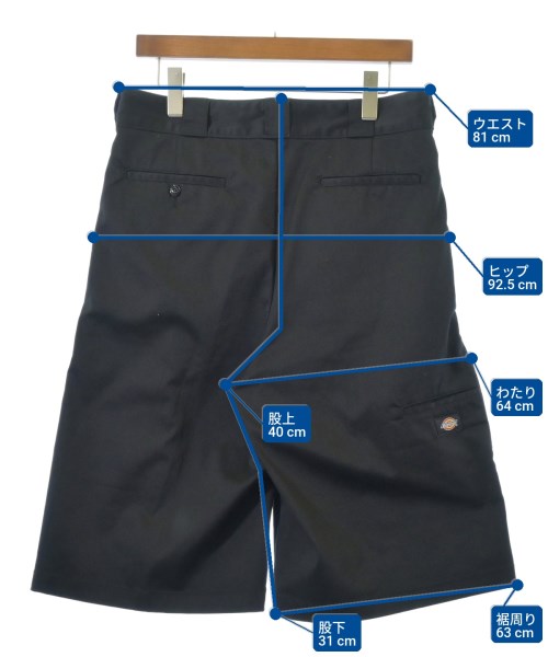 Dickies（ディッキーズ）ショートパンツ 黒 サイズ:M メンズ/2200717902064