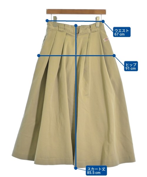 Dickies（ディッキーズ）ロング・マキシ丈スカート ベージュ サイズ:M レディース/2200715273029