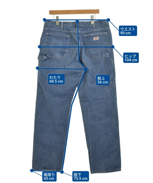 Dickies（ディッキーズ）デニムパンツ 青 サイズ:-(XXL位) メンズ/2200642786036