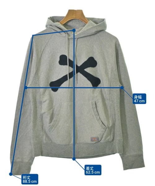 Dickies（ディッキーズ）パーカー グレー サイズ:M メンズ/2200647405055