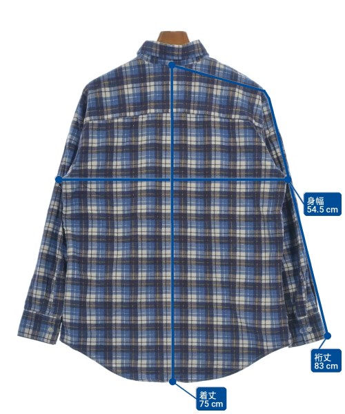 Dickies（ディッキーズ）カジュアルシャツ 青 サイズ:L メンズ/2200702541070
