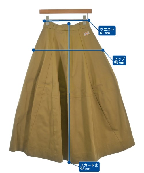 Dickies（ディッキーズ）ロング・マキシ丈スカート ベージュ サイズ:-(M位) レディース/2200702630033