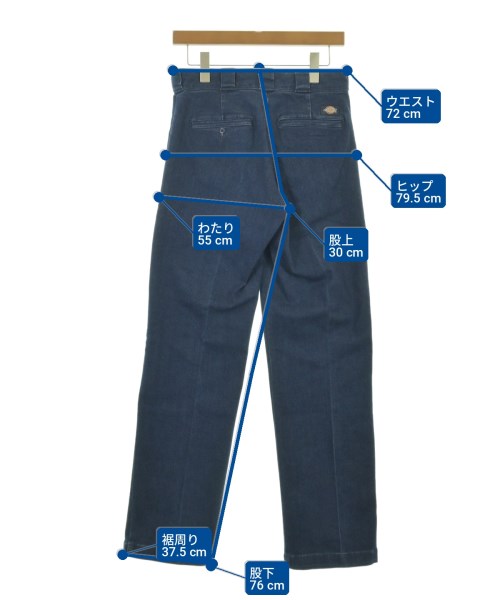 Dickies（ディッキーズ）デニムパンツ 青 サイズ:28(S位) メンズ/2200702396014