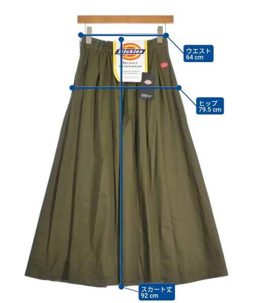 Dickies（ディッキーズ）ロング・マキシ丈スカート カーキ サイズ:F レディース/2200705597326