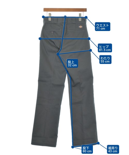 Dickies（ディッキーズ）スラックス グレー サイズ:28(S位) メンズ/2200709161165