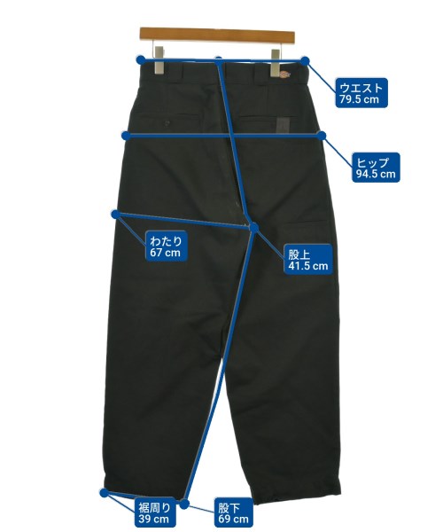 Dickies（ディッキーズ）カーゴパンツ 黒 サイズ:36(XS位) レディース/2200664941154