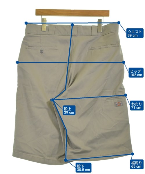Dickies（ディッキーズ）ショートパンツ グレー サイズ:36(XXL位) メンズ/2200730778073
