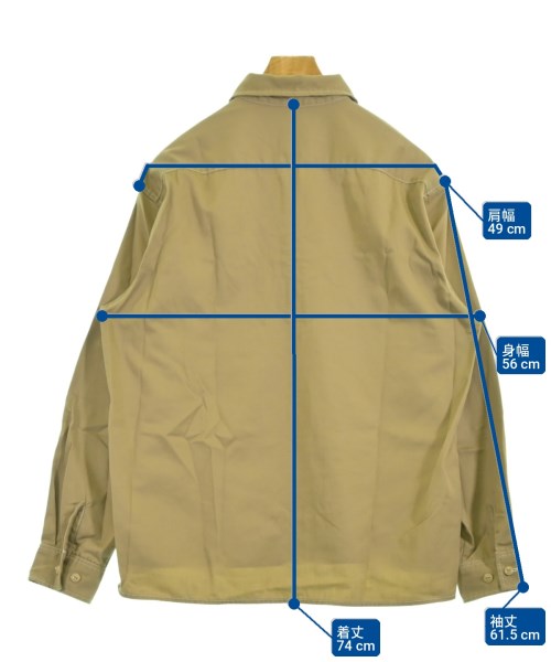 Dickies（ディッキーズ）カジュアルシャツ ベージュ サイズ:L メンズ/2200733341045
