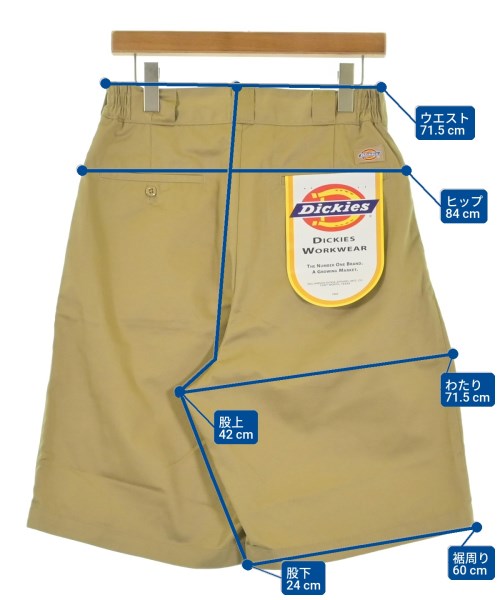 Dickies（ディッキーズ）ショートパンツ ベージュ サイズ:M メンズ/2200734649034