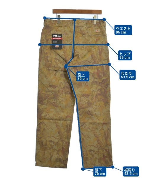 Dickies（ディッキーズ）カーゴパンツ ベージュ サイズ:36(XXL位) メンズ/2200736890304