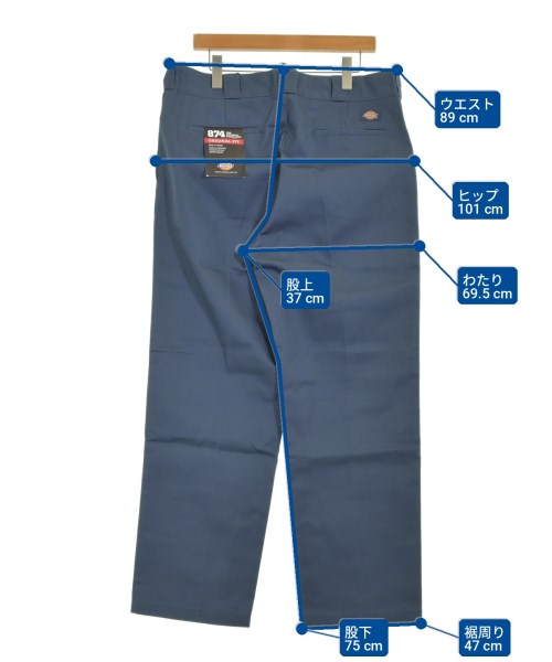 Dickies（ディッキーズ）チノパン 紺 サイズ:38(XXL位) メンズ/2200736890397