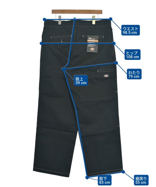Dickies（ディッキーズ）チノパン 黒 サイズ:38(XXL位) メンズ/2200736890595